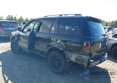 2006 Honda Pilot Ex-L из США, поврежденный, VIN 2HKYF18506H534022